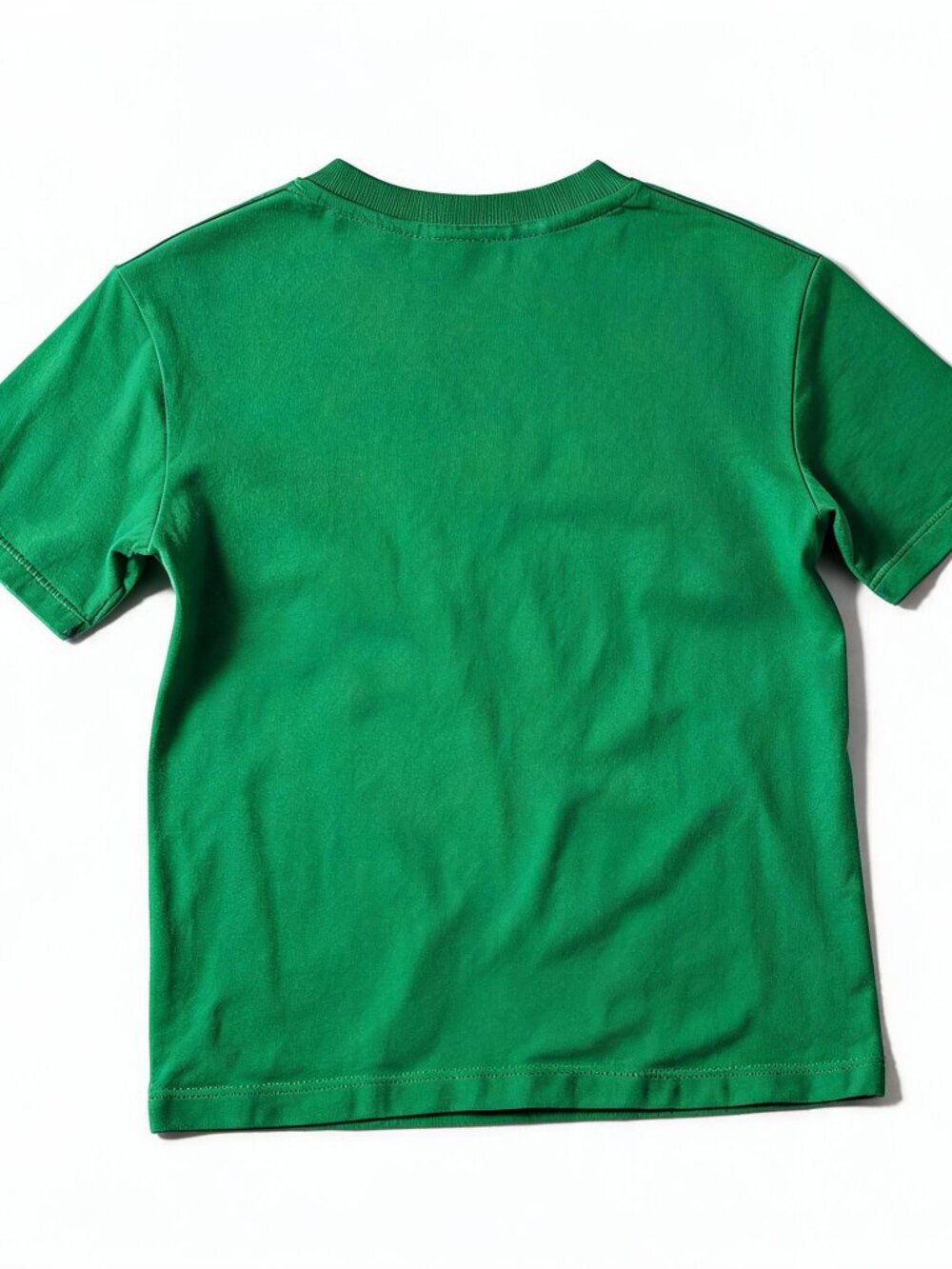 The Childrens Place boys green Irish shamrock graphic T shirt size M 7 8 - Picture 3 of 8